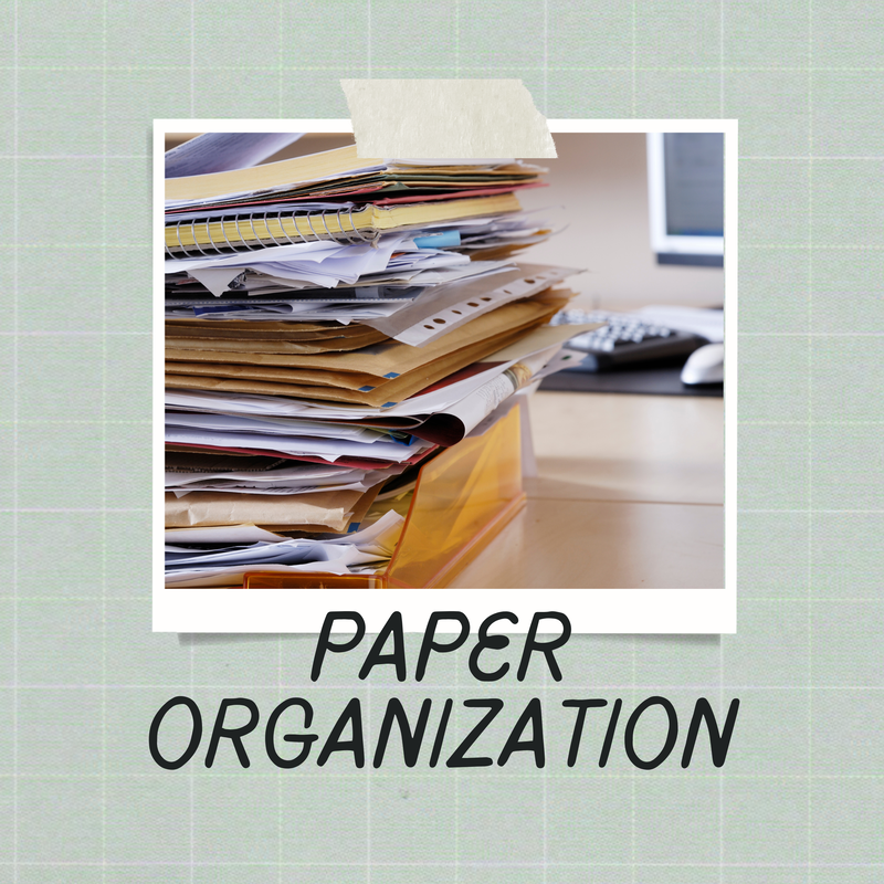 How to Organize your Paperwork at Home