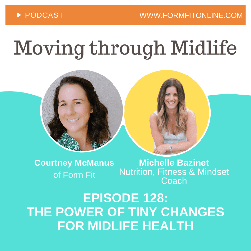 tiny changes for midlife health podcast